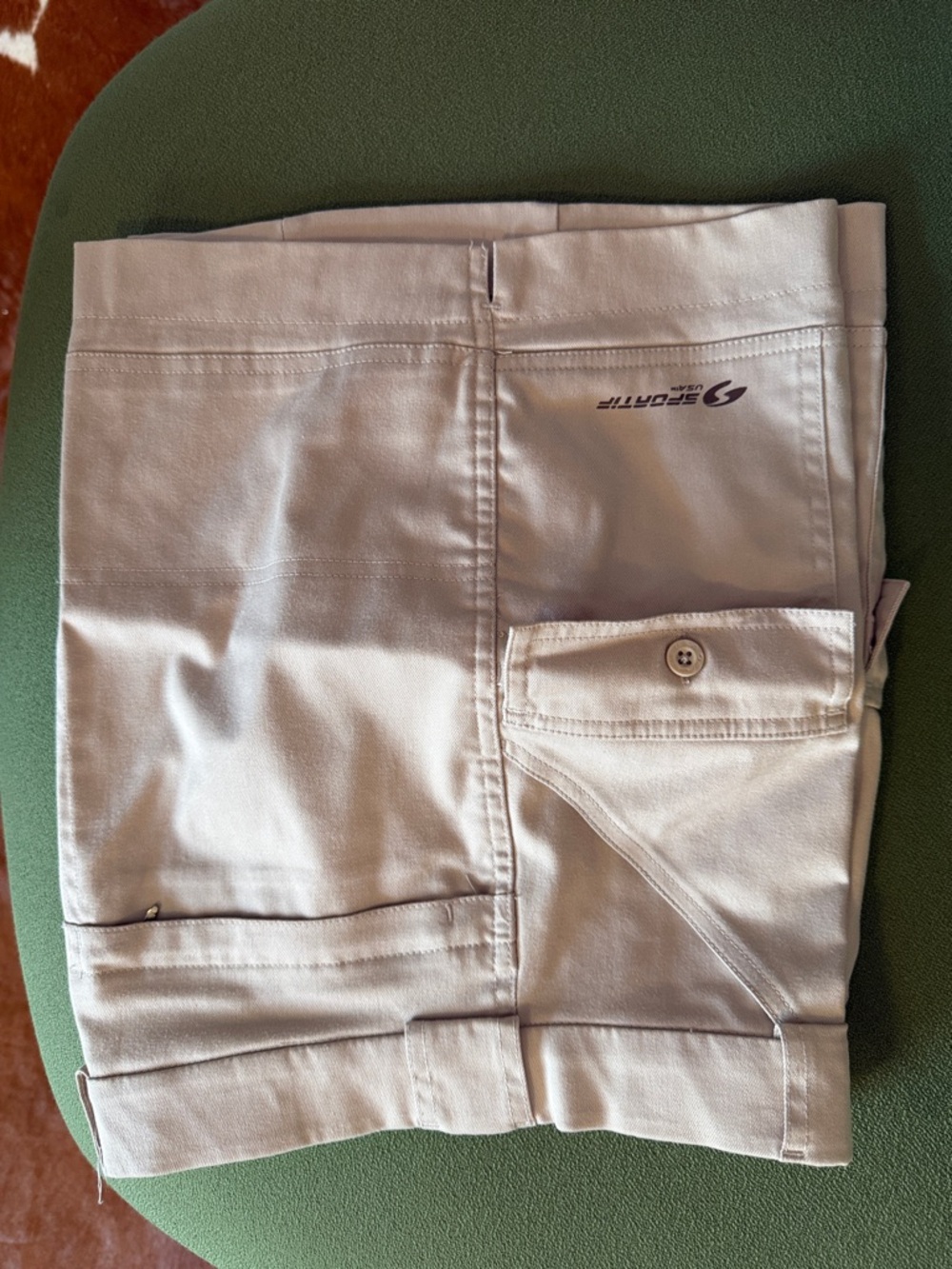 I’m a khaki man.